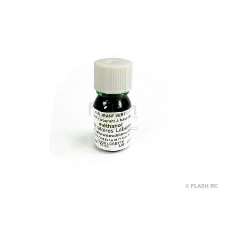 Fuel - Fuel dye 10ml green Labema - FLASH RC
