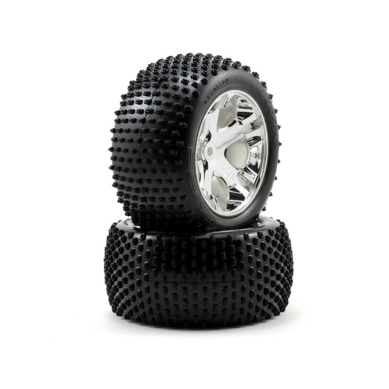 Traxxas roues arrière électriques montée collées ALIAS 2.8 3770 - FLASH RC