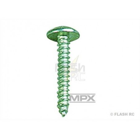 Self-tapping Phillips head screw - Self-tapping Phillips head screw 2,2x13mm (50pcs) - FLASH RC