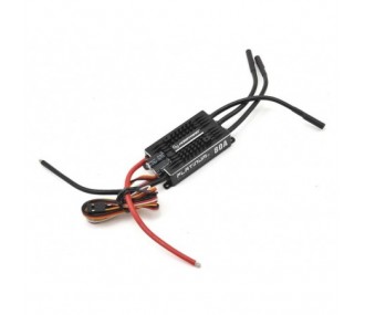 Brushless - Brushless Controller 3-6S 80A Platinum V4 HOBBYWING - FLASH RC
