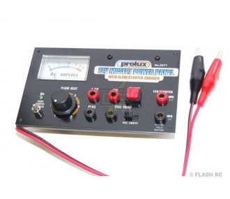 Arranque motor - Panel de alimentación 12V PROLUX - FLASH RC
