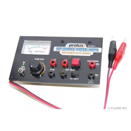 Démarrage moteur - Power panel 12V PROLUX - FLASH RC