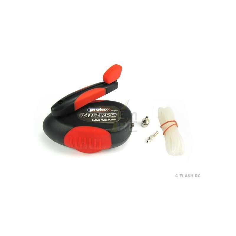 Engine start - Prolux red manual fuel pump - FLASH RC