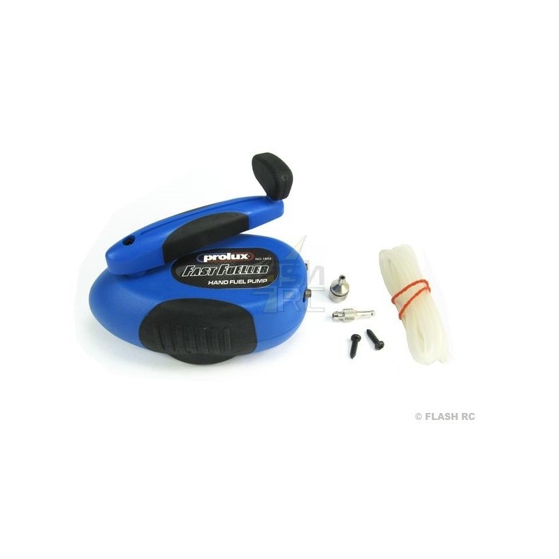 Engine start - Prolux blue manual fuel pump - FLASH RC
