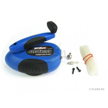 Engine start - Prolux blue manual fuel pump - FLASH RC
