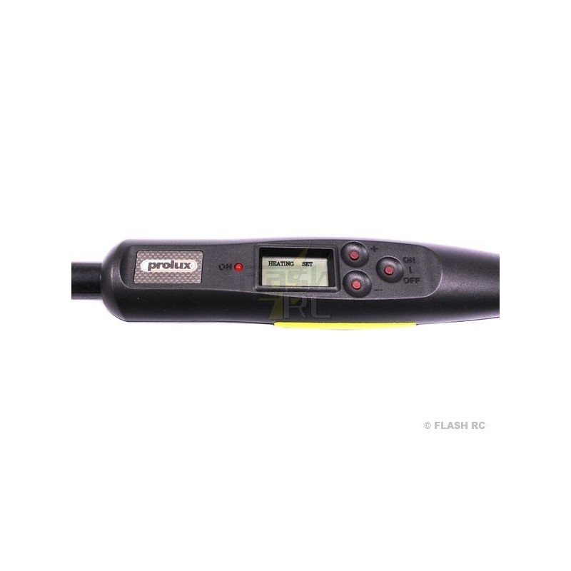 Accessori per fodere - Ferro da stiro per fodere con termostato e LCD Prolux - FLASH RC