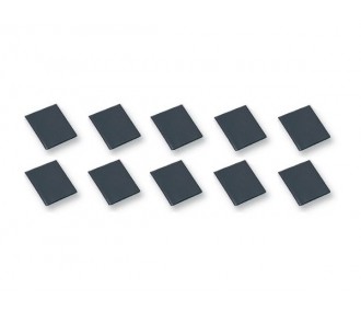 Thermo sheaths for electrical wires - Thermo sheaths for MPX 6p plugs, set of 10pcs l=25mm - FLASH RC