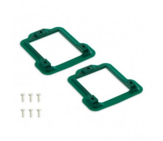 Supporti per servi di precisione - Supporti (1 coppia) per servi KST X10 / MKS 6125 - FLASH RC