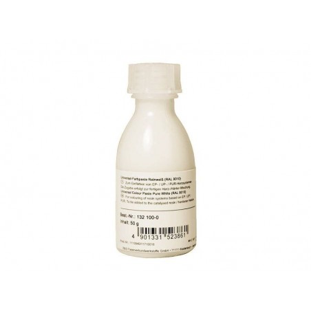 Epoxid-Farbpasten - Epoxid-Farbpaste Reinweiß (RAL 9010) 50g R&G - FLASH RC