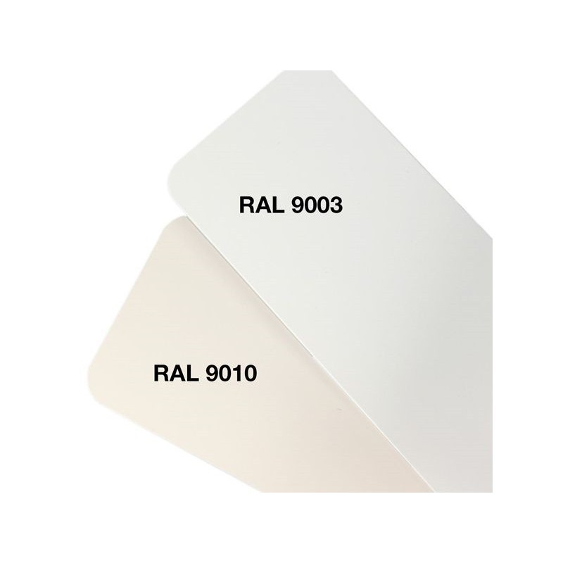 Pastas epoxídicas coloreadas - Pasta epoxídica coloreada blanco puro (RAL 9010) 50 g R&G - FLASH RC