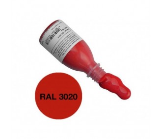 Epoxid-Farbpasten - Epoxid-Farbpaste Verkehrsrot (RAL 3020) 50g R&G - FLASH RC