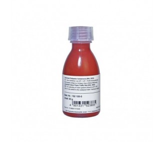 Paste coloranti epossidiche - Pasta colorante epossidica rosso traffico (RAL 3020) 50g R&G - FLASH RC 2