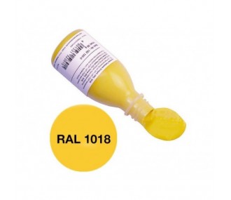 Epoxy coloring pastes - Epoxy coloring paste yellow (RAL 1018) 50g R&G - FLASH RC