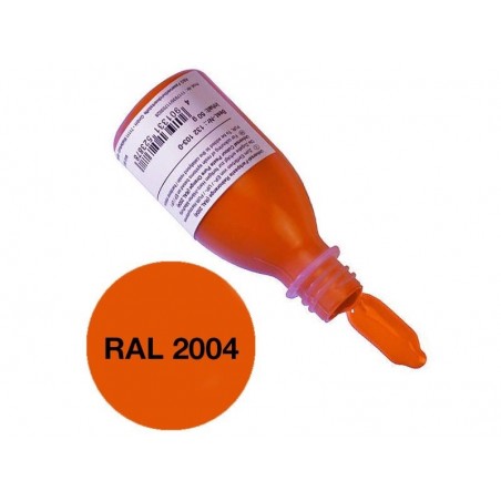 Epoxy coloring pastes - Epoxy coloring paste orange (RAL 2004) 50g R&G - FLASH RC