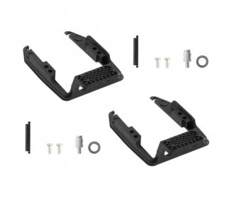 Precision servo supports - Supports (1 pair) MKS 6110 servo with bearing - FLASH RC