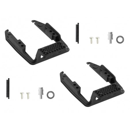 Precision servo supports - Supports (1 pair) MKS 6110 servo with bearing - FLASH RC