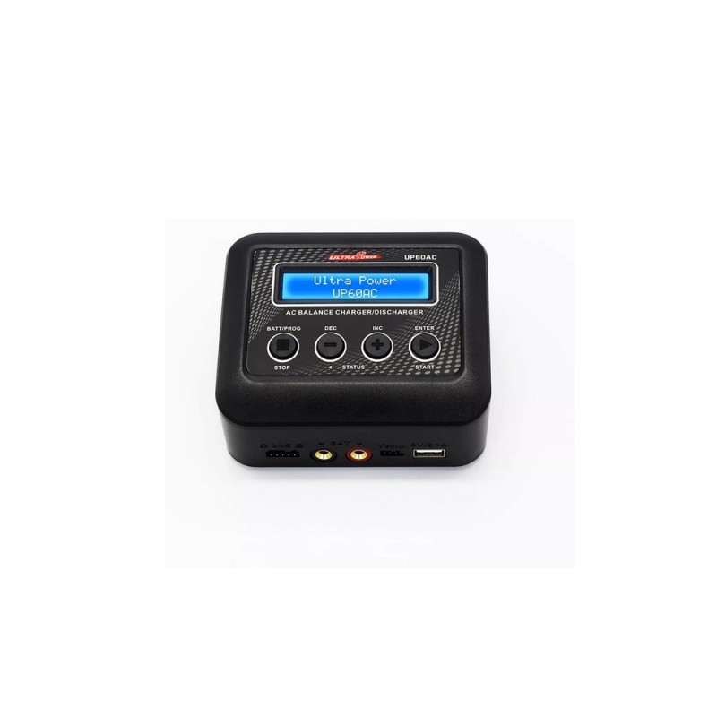Caricabatterie - Caricatore UP60AC 60W 220V Ultra Power - FLASH RC