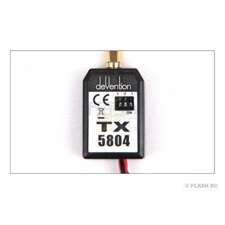 Accessoires & pièces détachées Drones - Emetteur vidéo 5.8Ghz  25mW 8CH TX5804 Walkera  (DEVO F4/F7) - FLASH RC
