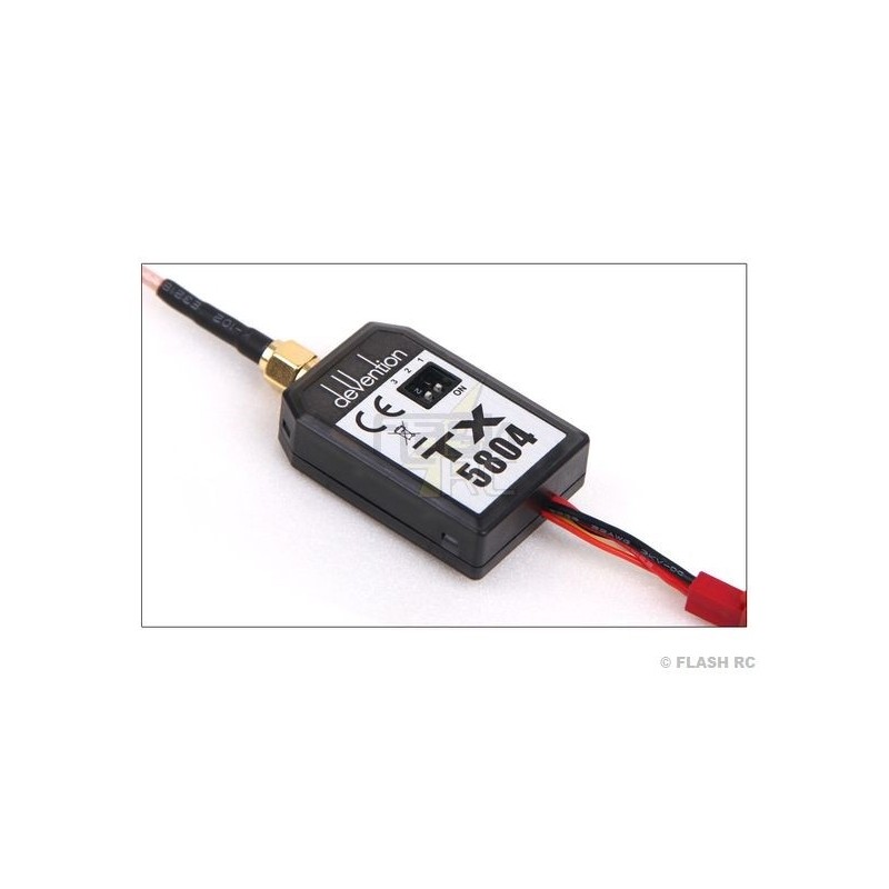 Accessoires & pièces détachées Drones - Emetteur vidéo 5.8Ghz  25mW 8CH TX5804 Walkera  (DEVO F4/F7) - FLASH RC