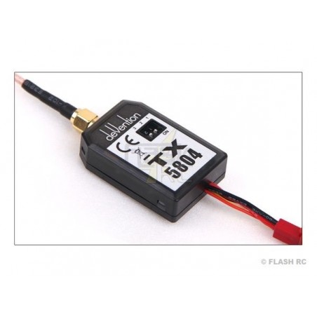 Accesorios y recambios Drones - Emisora video 5.8Ghz 25mW 8CH TX5804 Walkera (DEVO F4/F7) - FLASH RC