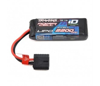 Batteries voitures et bateaux RC - Traxxas Batterie Lipo 7.4V 2S 2200mAh ID 2820X - FLASH RC