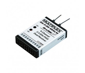 Récepteurs M-Link  (avec télémesure) - Récepteur RX-9-DR SRXL16 M-LINK Multiplex - FLASH RC
