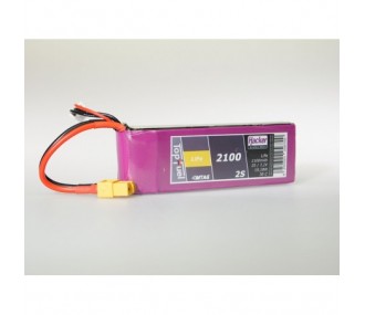 RC aircraft propulsion batteries - Life Hacker TopFuel MTAG 2S 6.6V 2100mAh 30C XT60 socket - FLASH RC
