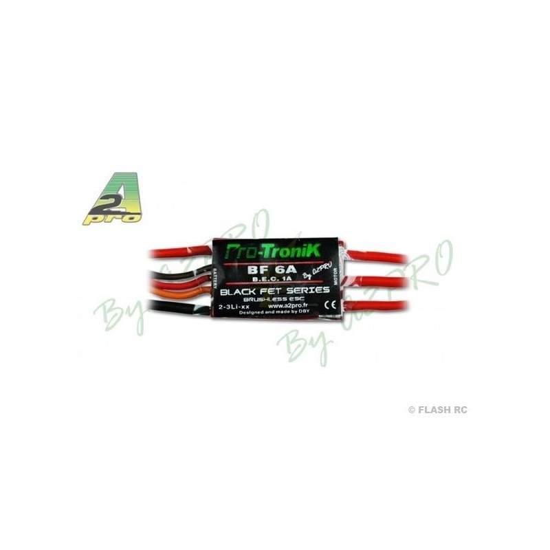 Brushless - Controller BF6A Bec 1A Pro-Tronik - FLASH RC