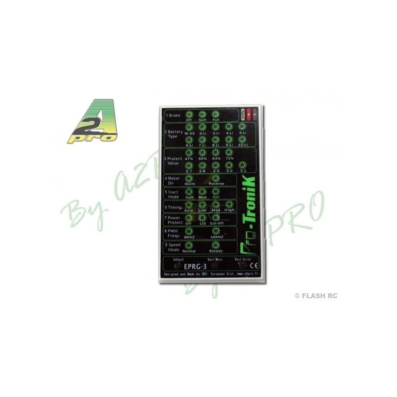 Programming cards - E-PRG-3 Pro-Tronik programming card - FLASH RC