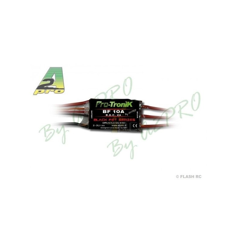 Brushless - Controleur BF10A Bec 2A Pro-Tronik - FLASH RC