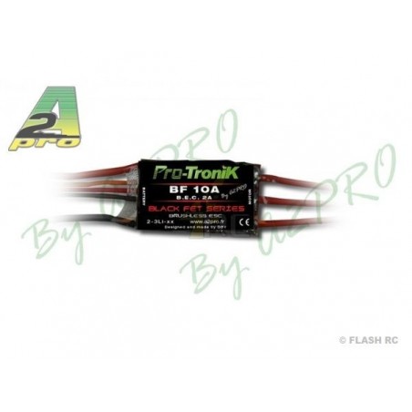 Brushless - Controlador BF10A Bec 2A Pro-Tronik - FLASH RC