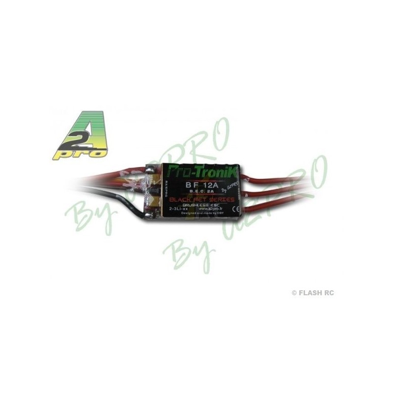 Brushless - Controleur BF12A Bec 2A Pro-Tronik - FLASH RC