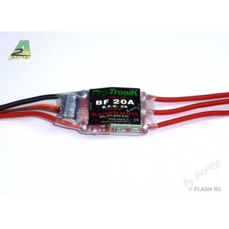 Brushless - Controller BF20A Bec 2A Pro-Tronik - FLASH RC