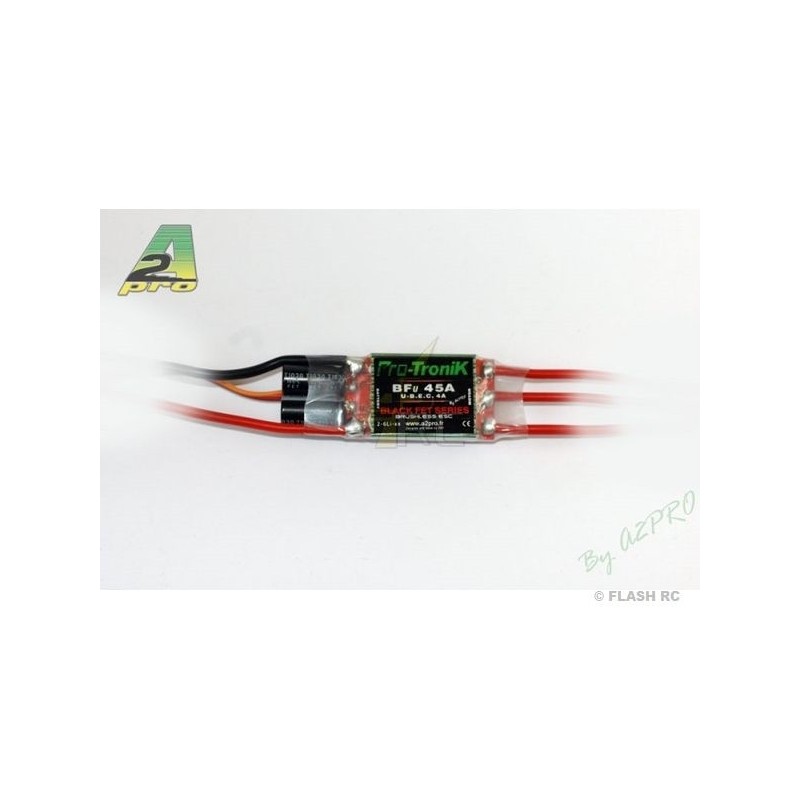 Brushless - Controleur BFu45A U-Bec 4A Pro-Tronik - FLASH RC
