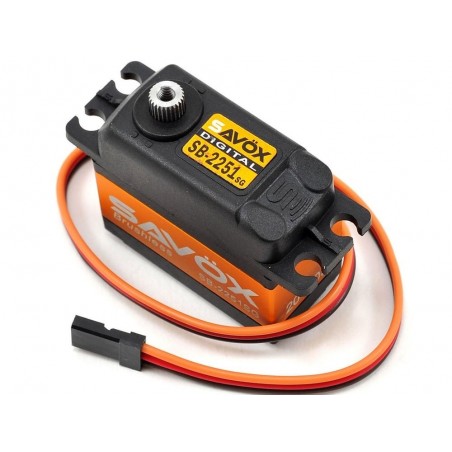 Servo numérique standard Savox SB-2251SG (65g, 15kg.cm, 0.085s/60°)