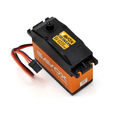 Servi - Servo digitale Monster Savox SV-0235MG (200g, 35kg.cm, 0.15s/60°) - FLASH RC