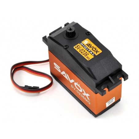 Servos - Digitales Servo monster Savox SV-0236MG (200g, 40kg.cm, 0.17s/60°) - FLASH RC