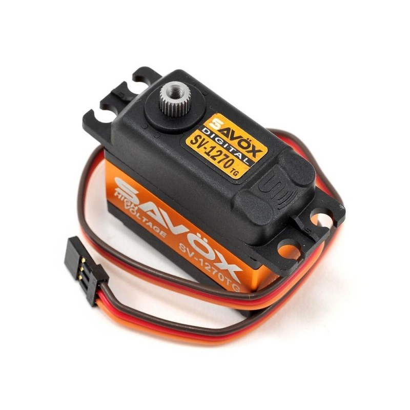 Servo numérique standard Savox SV-1270TG (56g, 35kg.cm, 0.11s/60°) - FLASH RC
