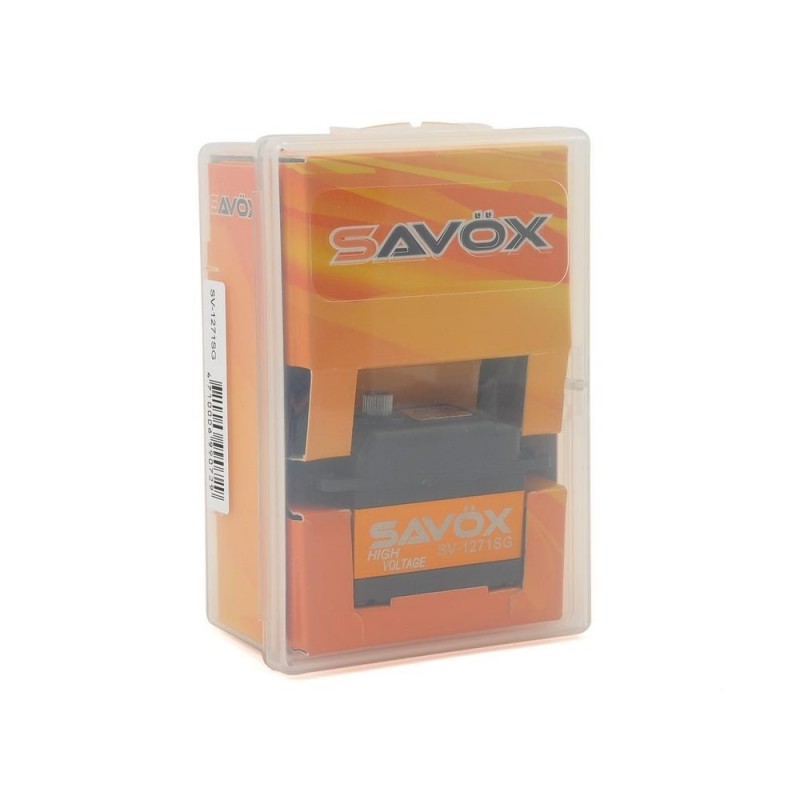 Servo numérique standard Savox SV-1271SG (63g, 25kg.cm, 0.08s/60°) - FLASH RC