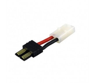 Adapateurs/rallonges pour batteries & moteurs - Adaptateur Traxxas male  Tamiya male - Amass - FLASH RC