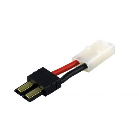 Adapter/Verlängerungen für Batterien & Motoren - Adapter Traxxas male Tamiya male - Amass - FLASH RC