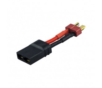 Adattatori/estensioni per batterie e motori - Adattatore maschio Deans femmina Traxxas - Amass - FLASH RC