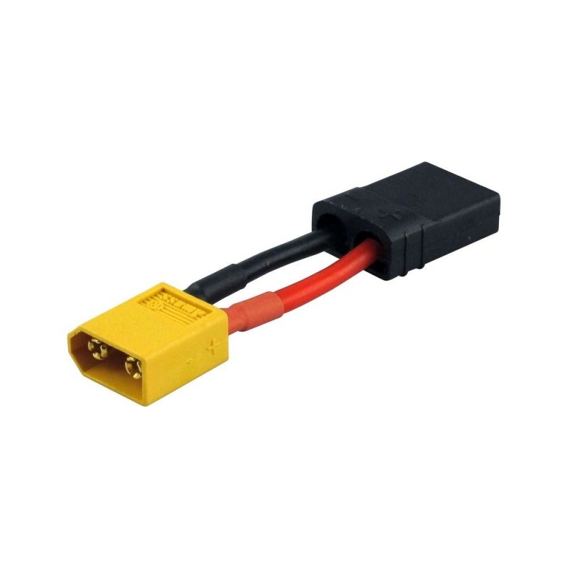 Adapateurs/rallonges pour batteries & moteurs - Adaptateur XT60 male  Traxxas femelle - Amass - FLASH RC