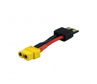 Adaptadores/Extensiones de Batería y Motor - XT60 Hembra Traxxas Macho Adaptador - Amass - FLASH RC