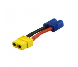 Battery & motor adapters/extensions - XT60 female E-Flite EC3 male adapter - Amass - FLASH RC