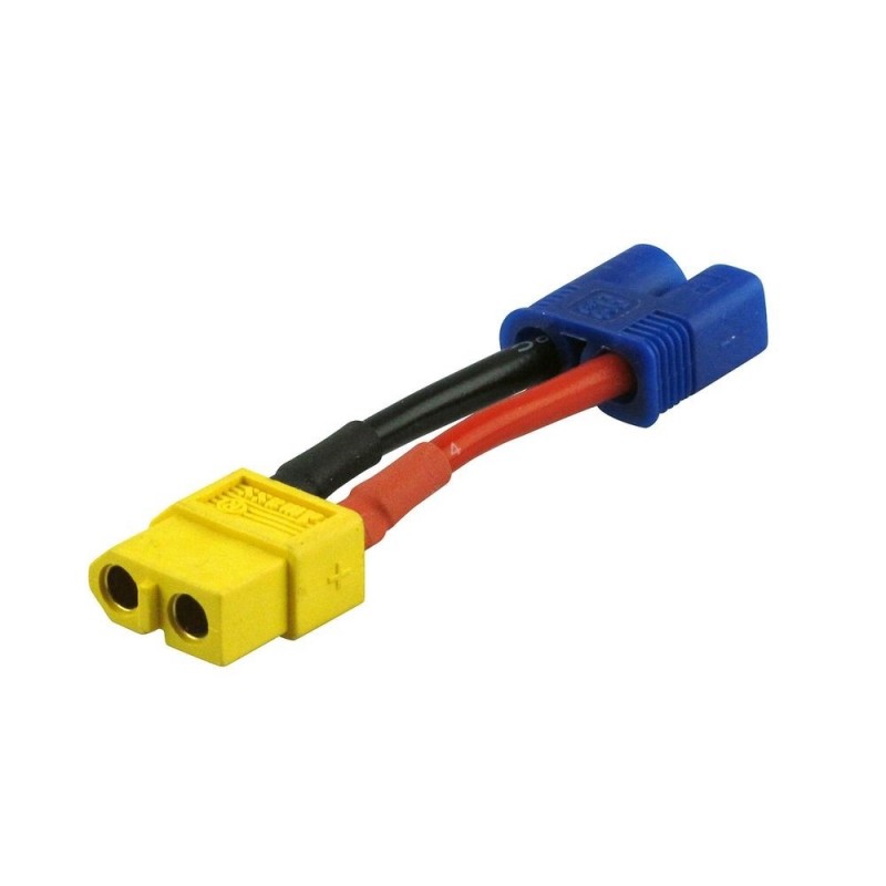 Adattatori per batteria e motore - Adattatore XT60 femmina E-Flite EC3 maschio - Amass - FLASH RC