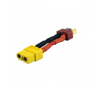 Adattatori per batteria e motore - Adaptateur XT60 femelle Deans male - Amass - FLASH RC
