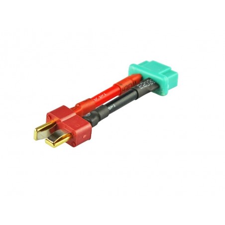 Adapateurs/rallonges pour batteries & moteurs - Adaptateur Deans male  Multiplex MPX femelle - Amass - FLASH RC