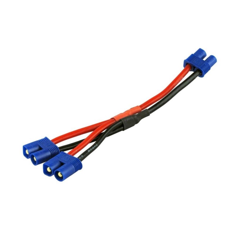 Cavi seriali/paralleli per batterie e motori - Cavo parallelo E-Flite EC3 - Amass - FLASH RC