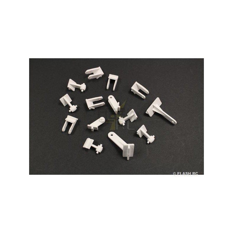 Cerniere - Funcub cerniere grandi per alette (6 pezzi) Multiplex - FLASH RC